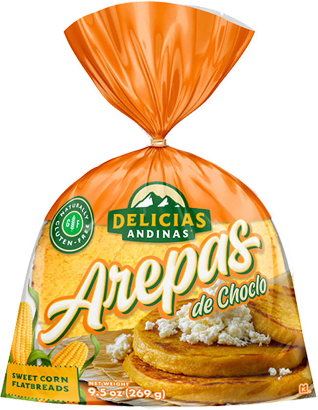 Arepas de choclo <br> sweet corn